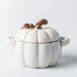 KSP Tuscana Harvest Pumpkin Bowl with Lid 375ml (Natural)