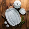 KSP Tuscana Harvest Pumpkin Salt & Pepper (White)