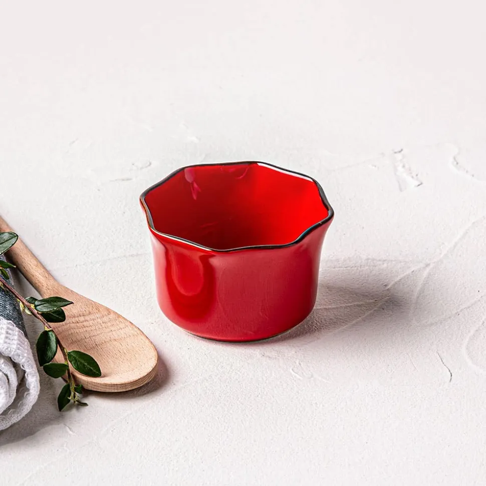 KSP Tuscana Round Fluted Ramekin (Red)