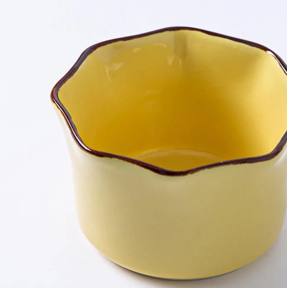 KSP Tuscana Round Fluted Ramekin (Yellow)