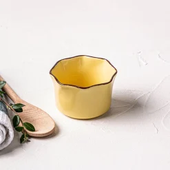 KSP Tuscana Round Fluted Ramekin (Yellow)
