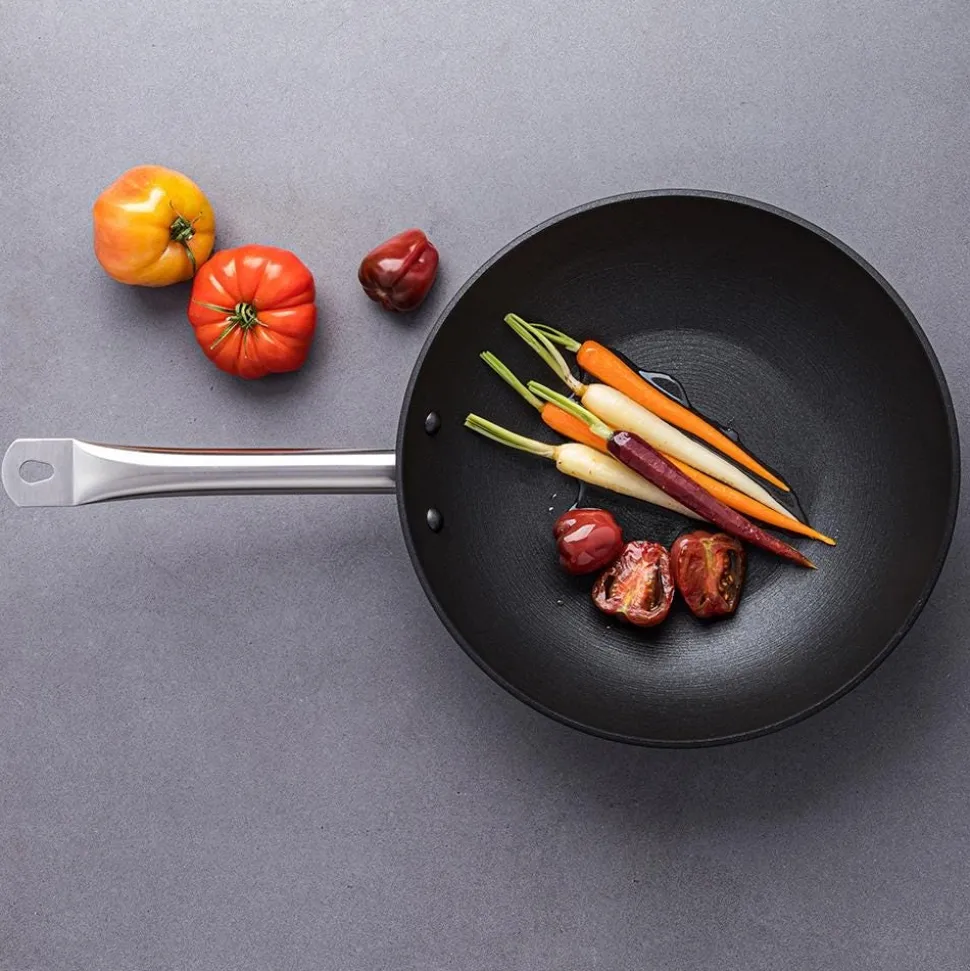 KSP Ultralite Cast Iron Non-Stick Wok