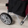 KSP Urban 'Linen Look' Aluminum Shopping Trolley (Red)