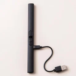 KSP Vela Rechargeable USB Lighter (Black)
