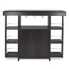 KSP Venice Bar Unit with Glass Top (Espresso)