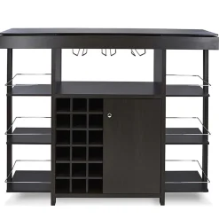 KSP Venice Bar Unit with Glass Top (Espresso)