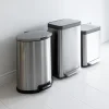 KSP Vertex 'Fingerprint-Proof' Soft-Close Garbage Can (45L)