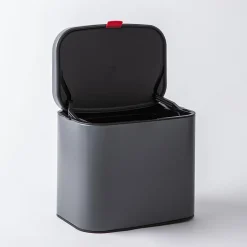 KSP Vesper Compost Bin with Hanging Hook (Matte Grey)
