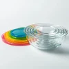 KSP Vibe Glass Mixing Bowl with Lids - Set of 10