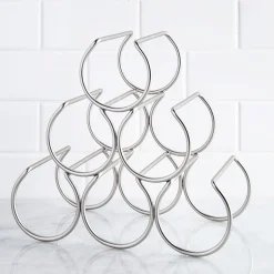KSP Vina Wine Rack 6-Bottle (Matte Nickel)