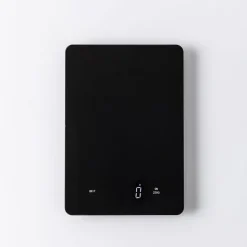 KSP Volta 'Rechargeable' Glass Digital Kitchen Scale (Black)