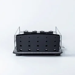 KSP Wave Dish Rack with Tray (Chrome/Black)