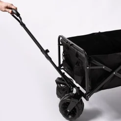 KSP Wheels 'Solid' Collapsible Wagon (Black)
