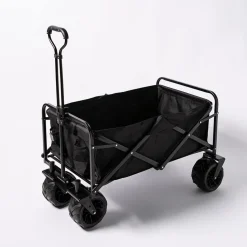 KSP Wheels 'Solid' Collapsible Wagon (Black)