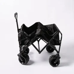 KSP Wheels 'Solid' Collapsible Wagon (Black)