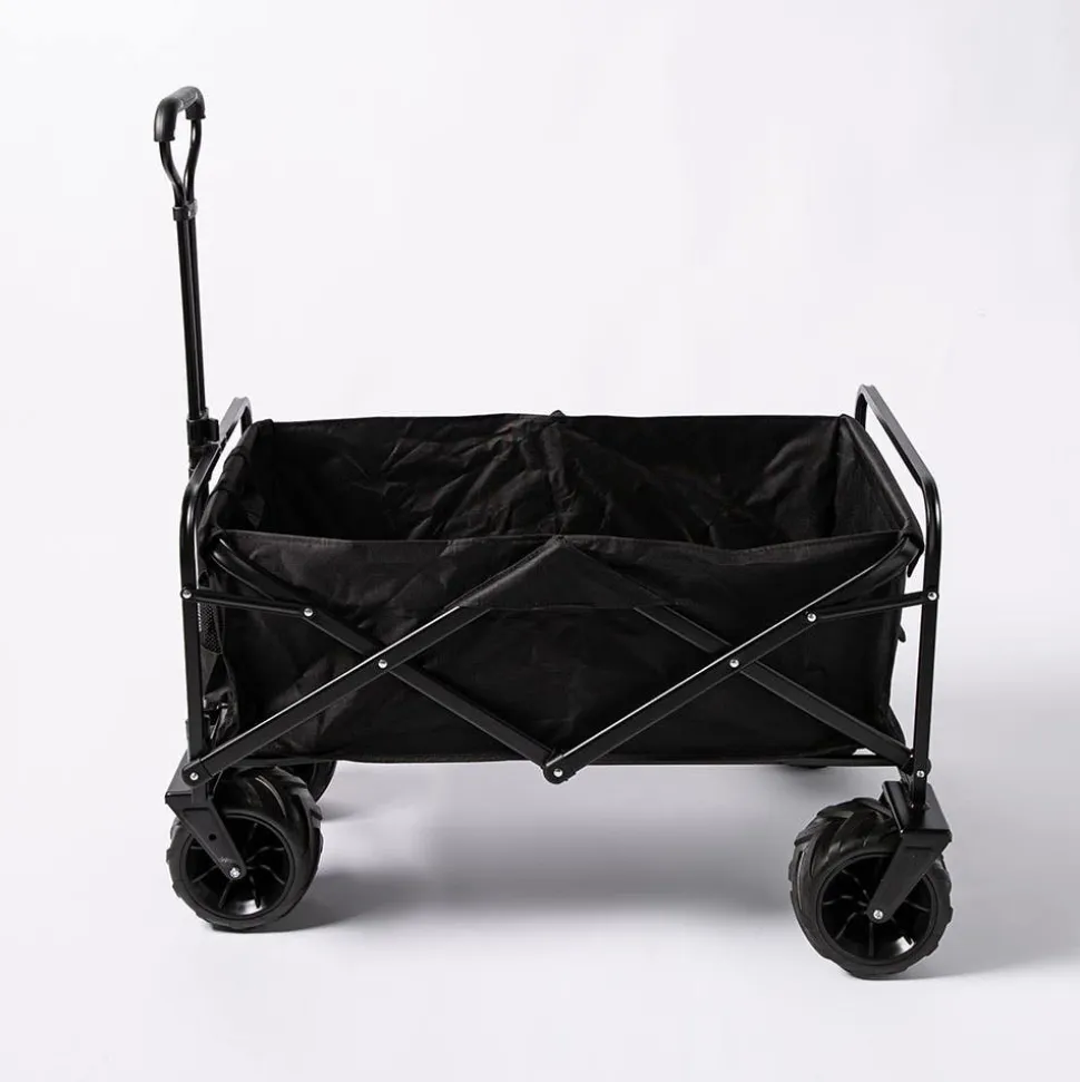 KSP Wheels 'Solid' Collapsible Wagon (Black)