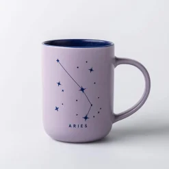 KSP Zodiac 'Aries' Porcelain Mug 16oz. (Pink)