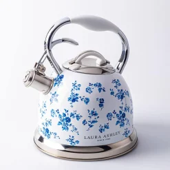 Laura Ashley China Rose Stovetop Kettle 2.5L (White)