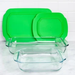 Libbey Baker's Basics Glass Bakeware Combo - Set of 4
