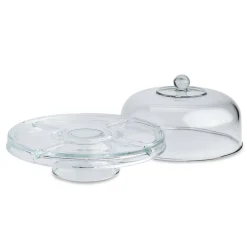 Libbey Selene Multi Use 6-In-1 Cake Plate