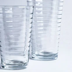 Libbey Tumbler & Rocks 'Hoops' Combo - Set of 16 (Clear)