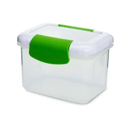 Locksy Click 'N' Go 440ml Snack Container (Green)