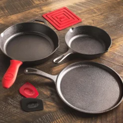 Lodge Essential Frypan-Skillet - Set of 6 (Black)
