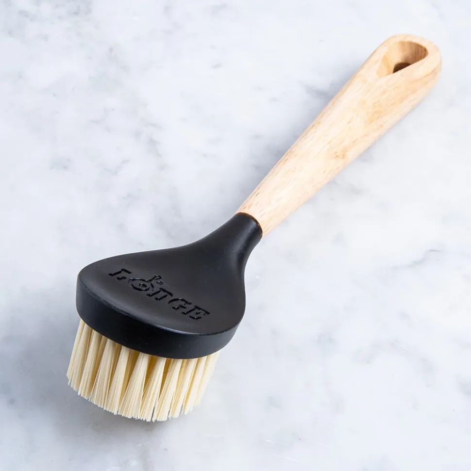 Lodge Kitchen Gear Wood Cast Iron Scrubber Brush (Natural)