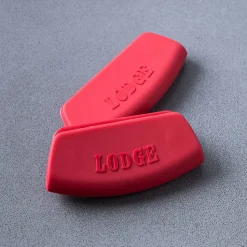 Lodge Logic Bakeware Silicone Grip Handle - Set of 2 (Red)