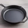 Lodge Logic Canadiana Frypan with Helper Handle (Black)