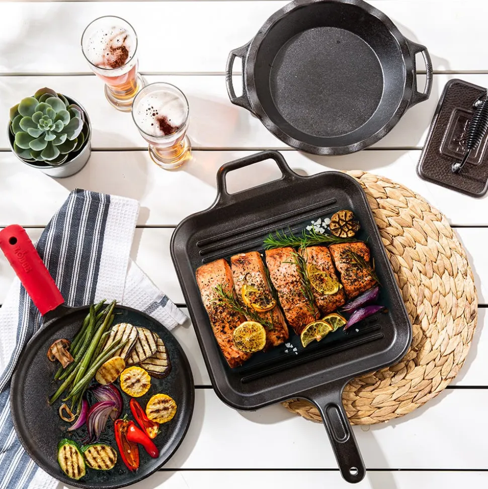 Lodge Logic Round Griddle Pan (Black)