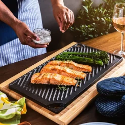 Lodge Pro Logic Cast Iron Reversible Grill Pan