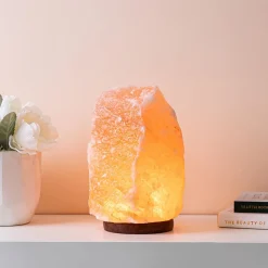 Lomi Himalyan Crystal Salt Lamp with Dimmer (Natural)