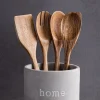 Luciano Gourmet Cooking Wooden Spoon (Natural)