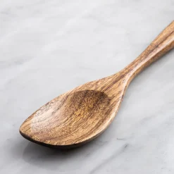 Luciano Gourmet Cooking Wooden Turner Spoon (Natural)