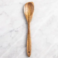 Luciano Gourmet Cooking Wooden Turner Spoon (Natural)