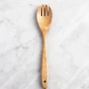 Luciano Gourmet Cooking Wooden Spooned Fork (Natural)