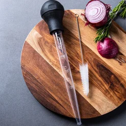 Luciano Gourmet Turkey Time Turkey Baster with Cleaning Brush (Asstd.)