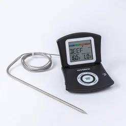 Maverick Redi-Chek Digital Thermometer with Probe (Black)