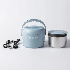 Meal Mate Mini Portable Lunch Carrier-Warmer (Blue)