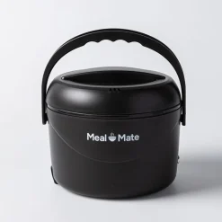 Meal Mate Mini Portable Lunch Carrier-Warmer (Black)