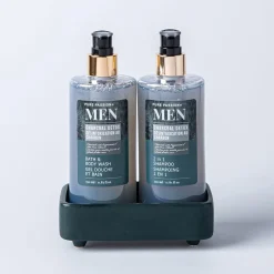 Men Expert Charcoal Detox 'Peppermint & Aloe' Bath & Hair Gift Set/2
