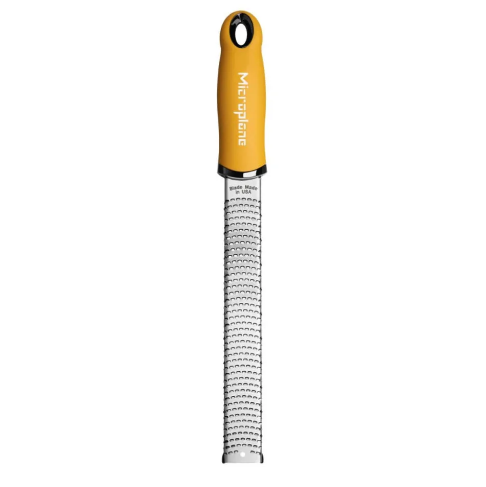 Microplane Premium Rasp Grater and Zester (Mustard)