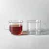 Milano Torre Double Wall Stacking Glass Mug, 350ml - Set/2