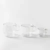 Milano Torre Double Wall Stacking Glass Mug, 90ml - Set/2