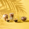 Milano Turin Double Wall Glass Mug, 480ml - Set/2