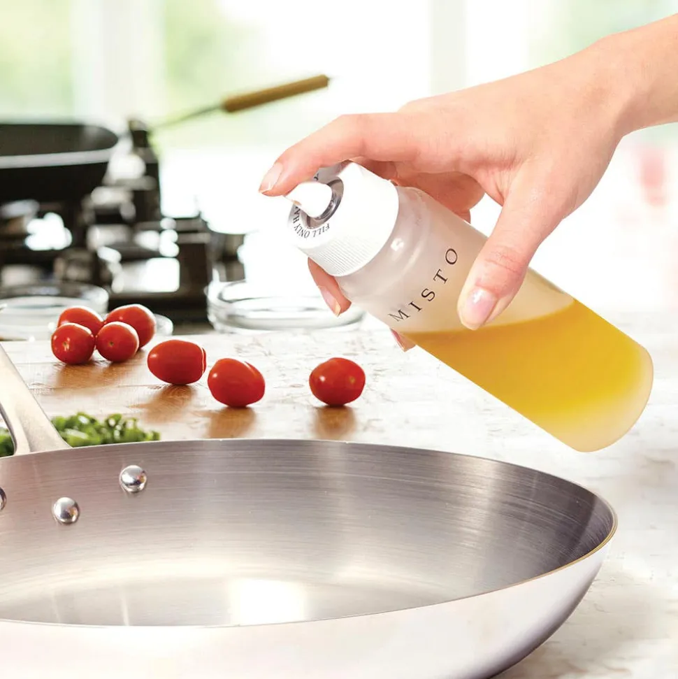 Misto Misty Oil Sprayer-Mister (Gold/Glass)