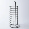 Moda At Home Afton Toilet Paper Reserve-Holder (Black)