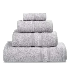 Moda At Home Allure Cotton Face Towel (Marble Grey)