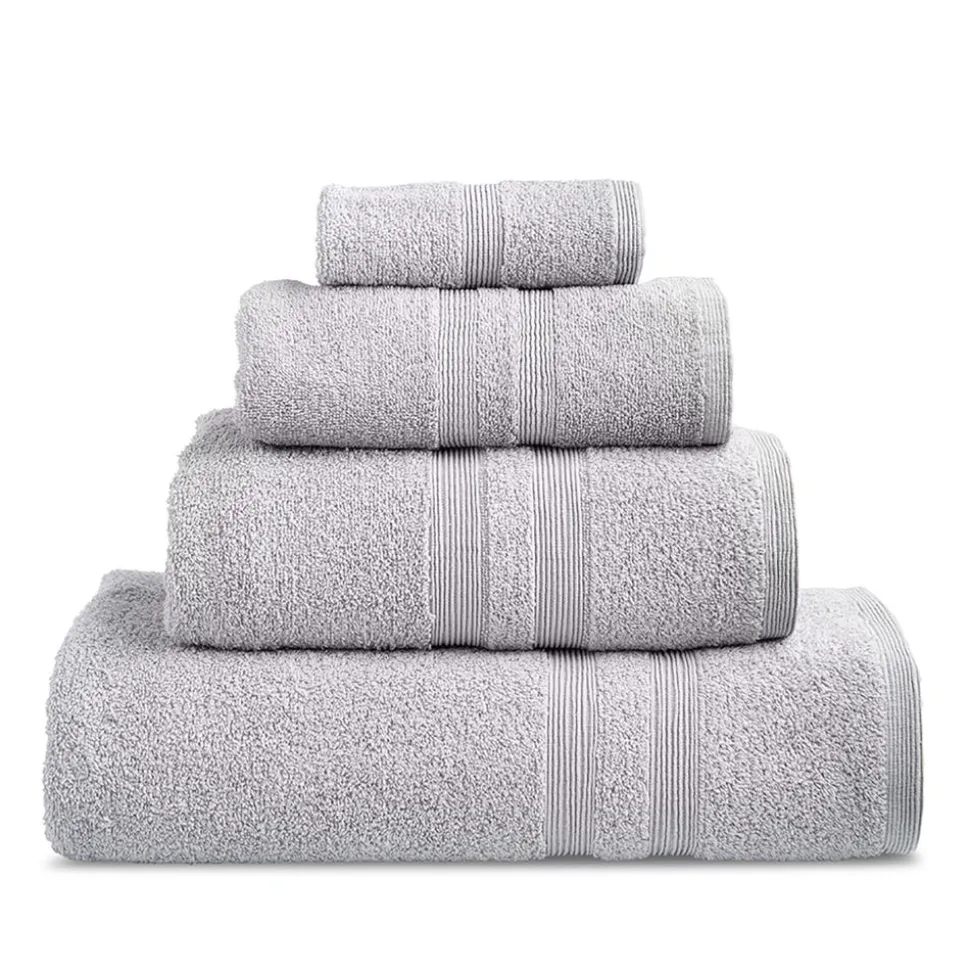 Moda At Home Allure Cotton Face Towel (Marble Grey)